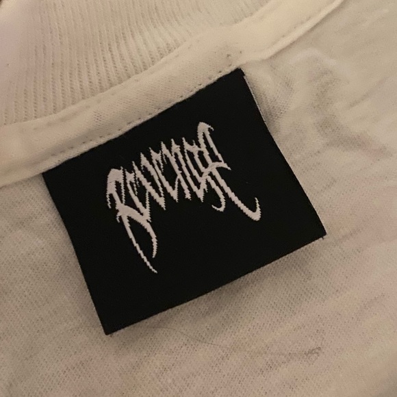 Revenge Lightning Anarchy Tee White - Picture 3 of 4